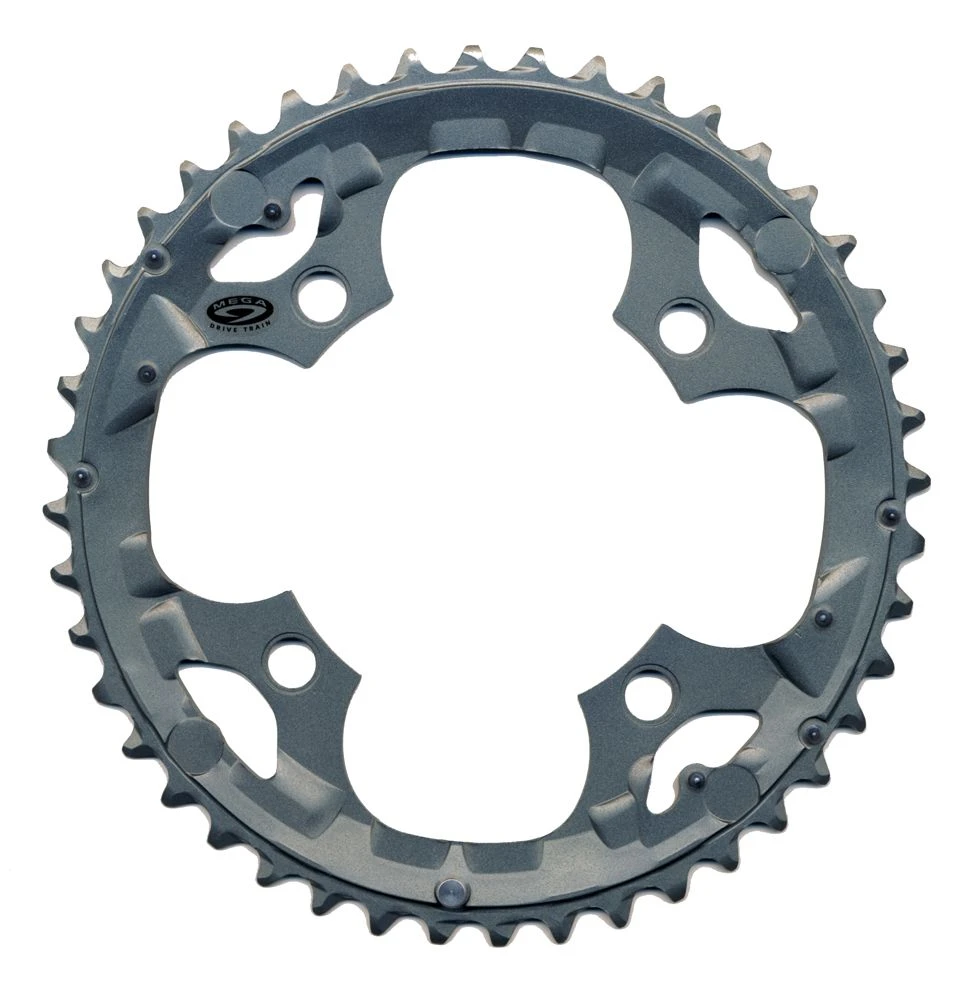 Shimano Plato DEORE Para FC-M590 44 Dientes 9 Velocidades | Bike-Discount 2 Shimano Plato DEORE Para FC-M590 44 Dientes 9 Velocidades | Bike-Discount - Imagen 2