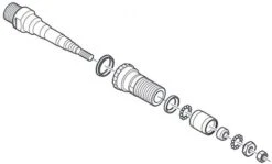 Shimano Eje De Pedal Completo Para PD-R540/PD-RS500 Pedales - Accesorios | Bike-Discount -Shimano Pedalachse komplett PD R540 c 1280x1280