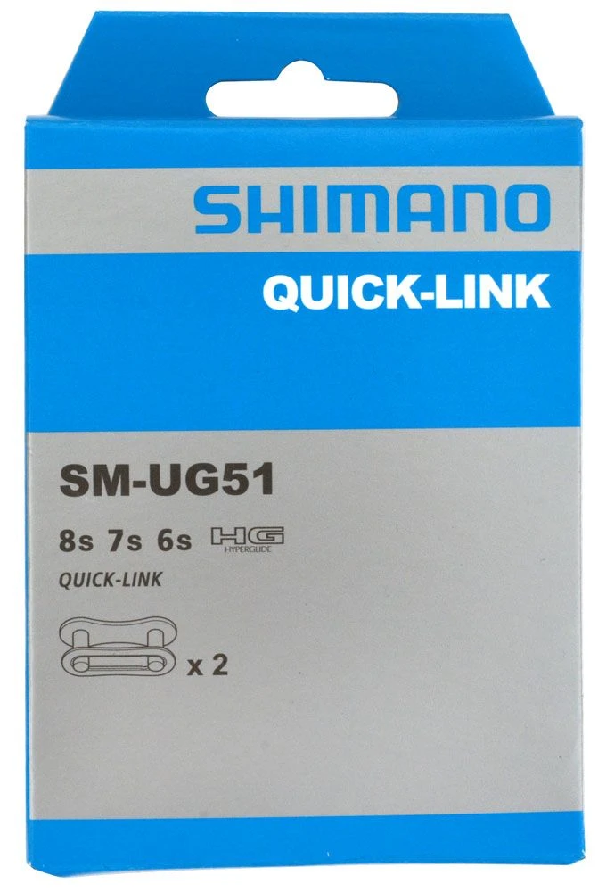 Shimano SM-UG51 Cierre De Cadena Quick-Link De 6/7/8 Velocidades 2 Pares Cadena - Accesorios | Bike-Discount 2 Shimano SM-UG51 Cierre De Cadena Quick-Link De 6/7/8 Velocidades 2 Pares Cadena - Accesorios | Bike-Discount - Imagen 2
