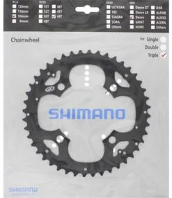Shimano Plato DEORE Para FC-M530/531/532/533/590/591 9 Velocidades | Bike-Discount -Shimano Shimano DEORE Kettenblatt fur FC M530 44T KSR Y1GX98060 1280x1280