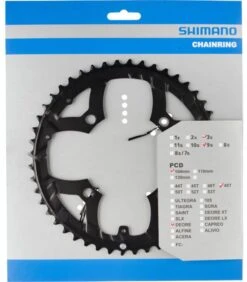 Shimano Plato DEORE Para FC-M530/531/532/533/590/591 9 Velocidades | Bike-Discount -Shimano Shimano DEORE Kettenblatt fur FC M530 48T Y1GX98090 1280x1280