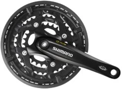 Shimano FC-T521 Manivela De 3x10 Velocidades 48/36/26 Platos Y Bielas Con Protector De Cadena | Bike-Discount
