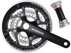 Shimano FC-T551 Manivela De 3x10 Velocidades 48/36/26 Platos Y Bielas Con Protector De Cadena | Bike-Discount