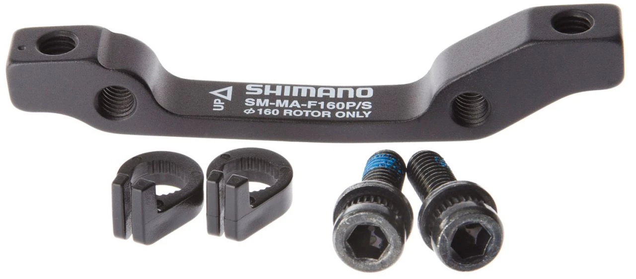 Shimano SM-MA-F160P/S Adaptador Para Rotor Delantero De 160mm Disco Adaptadores | Bike-Discount 1 Shimano SM-MA-F160P/S Adaptador Para Rotor Delantero De 160mm Disco Adaptadores | Bike-Discount