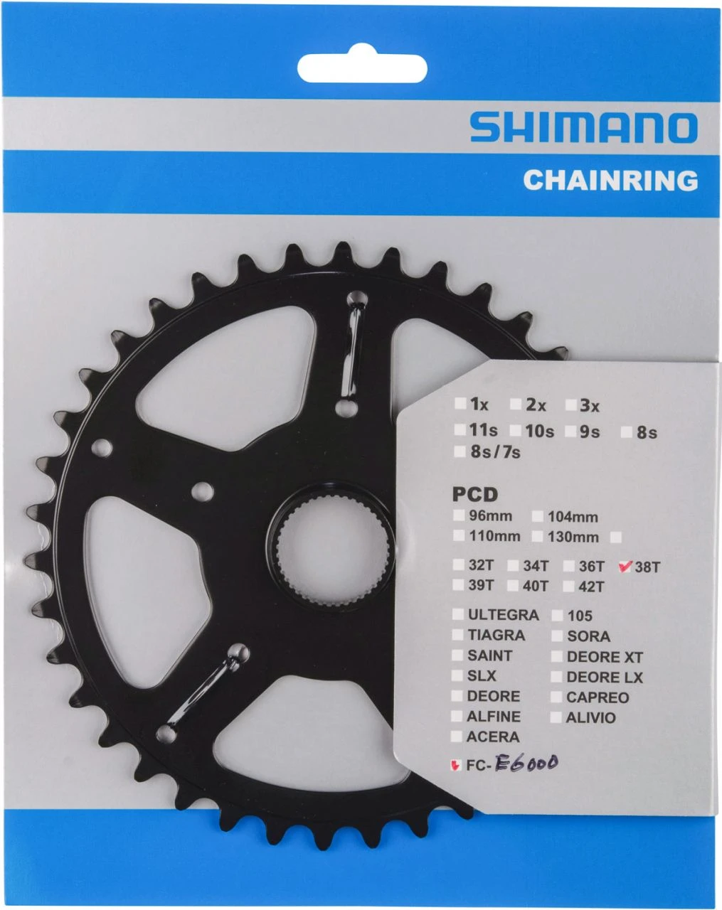 Shimano Plato STEPS SM-CRE60 Shimano System | Bike-Discount 1 Shimano Plato STEPS SM-CRE60 Shimano System | Bike-Discount