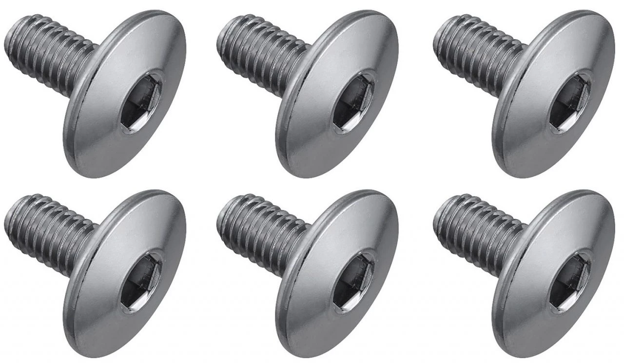 Shimano Tornillos De La Placa De La Zapata M5 X 10mm Para SM-SH10/11/12 Cleats | Bike-Discount 1 Shimano Tornillos De La Placa De La Zapata M5 X 10mm Para SM-SH10/11/12 Cleats | Bike-Discount