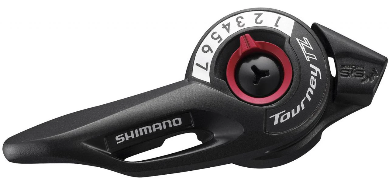 Shimano TOURNEY TZ SL-TZ500 Interruptor De 7 Vías A La Derecha 5/6/7-velocidades | Bike-Discount 1 Shimano TOURNEY TZ SL-TZ500 Interruptor De 7 Vías A La Derecha 5/6/7-velocidades | Bike-Discount