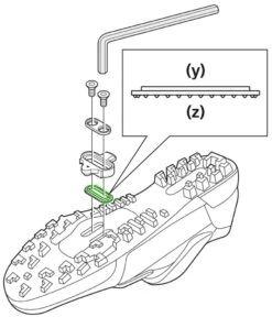 Shimano Espaciador De Cala SPD Para PD-M8000 Pedal Cleats | Bike-Discount -Shimano Shimano YL8098030 c 1280x1280