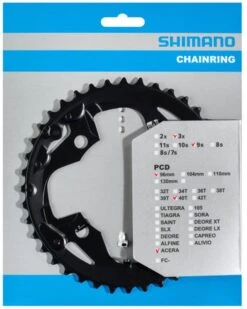 Shimano Plato ACERA FC-M3000 9 Velocidades | Bike-Discount