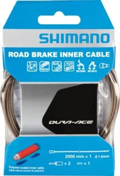 Shimano Cable De Freno De Polímero Para Bicicleta De Carretera 1,6mm X 2000mm Cables De Freno | Bike-Discount