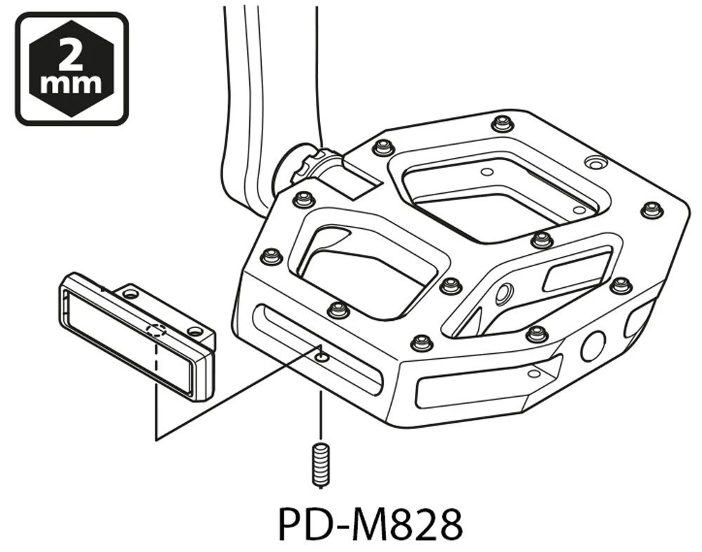 Shimano SM-PD64A Juego De Reflectores Pedales - Accesorios | Bike-Discount 2 Shimano SM-PD64A Juego De Reflectores Pedales - Accesorios | Bike-Discount - Imagen 2