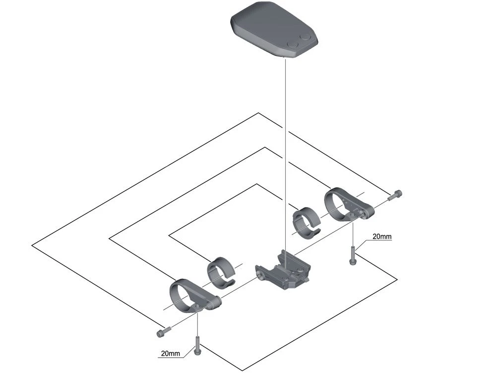 Shimano Pantalla STEPS SC-E6010 Incl. Soporte Shimano System | Bike-Discount 3 Shimano Pantalla STEPS SC-E6010 Incl. Soporte Shimano System | Bike-Discount - Imagen 3