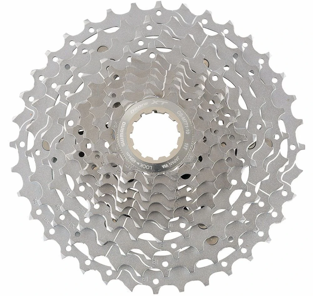 Shimano Cassette XT CS-M771 De 10 Velocidades 10 Velocidades | Bike-Discount 1 Shimano Cassette XT CS-M771 De 10 Velocidades 10 Velocidades | Bike-Discount