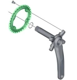 Shimano Plato XT SM-CRM81 De 11 Velocidades Para FC-M8000 34 Dientes 11 Velocidades | Bike-Discount -Shimano Shimano XT 11 fach Kettenblatt fur FC M8000 1 TechomYQRGR31hrXF 1280x1280