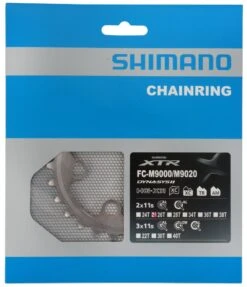 Shimano Plato XTR De 2 Velocidades Para FC-M9000/9020 26 Dientes (AT) 11 Velocidades | Bike-Discount -Shimano Shimano XTR 2 fach Kettenblatt FC M9000 9020 26 Zahne AT Y1PV26000 c 1280x1280
