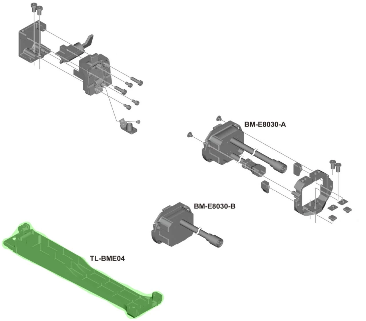 Shimano TL-BME04 Plantilla Para El Portapilas STEPS BM-E8030/E8031 Shimano System | Bike-Discount 2 Shimano TL-BME04 Plantilla Para El Portapilas STEPS BM-E8030/E8031 Shimano System | Bike-Discount - Imagen 2